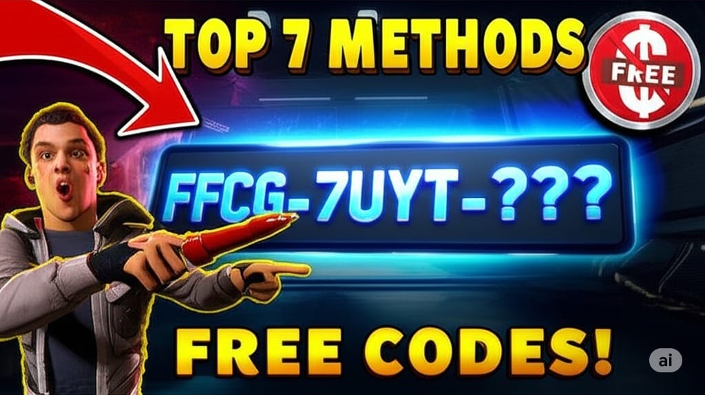 Top 7 Methods To Get Free Fire Redeem Codes For Free